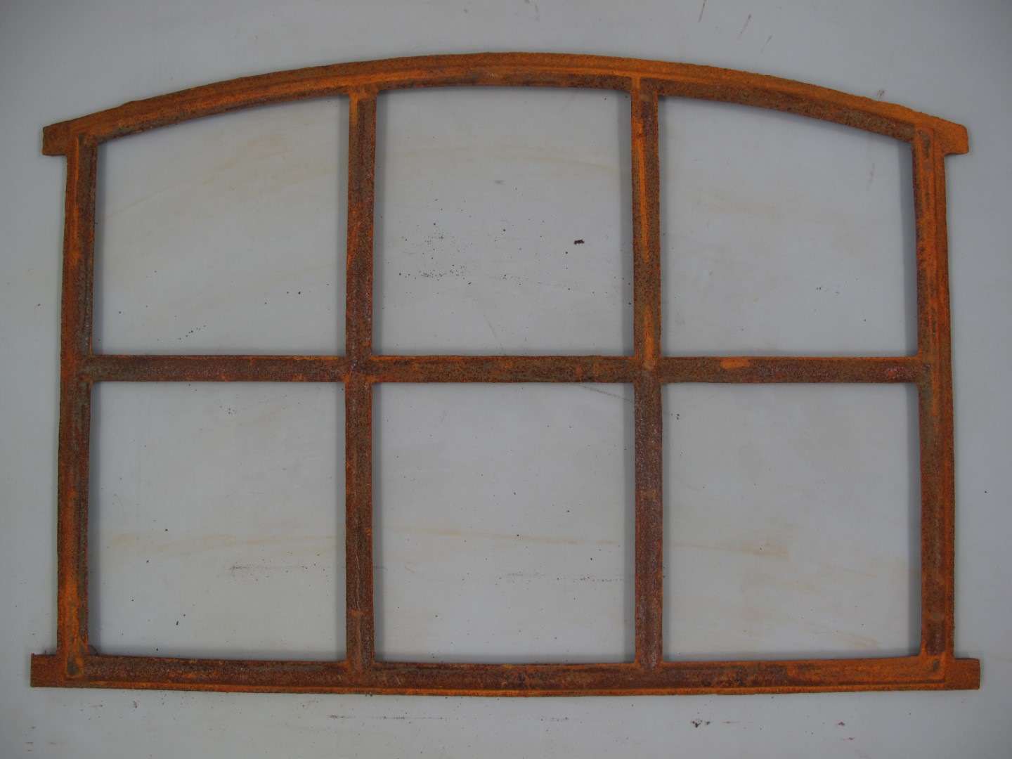 Fenster Gußeisen rostig H.60x88cm Fenster Gußeisen rostig H.60x88cm