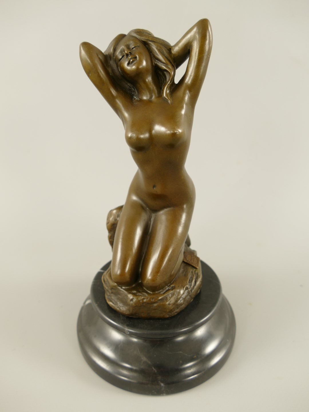Figur Bronze Frau H.21x12cm