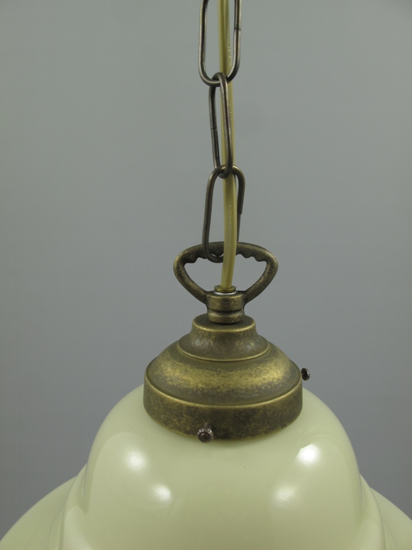 Gehänge Messing brüniert o.Schirm Gh.6*GUß-H.70cm