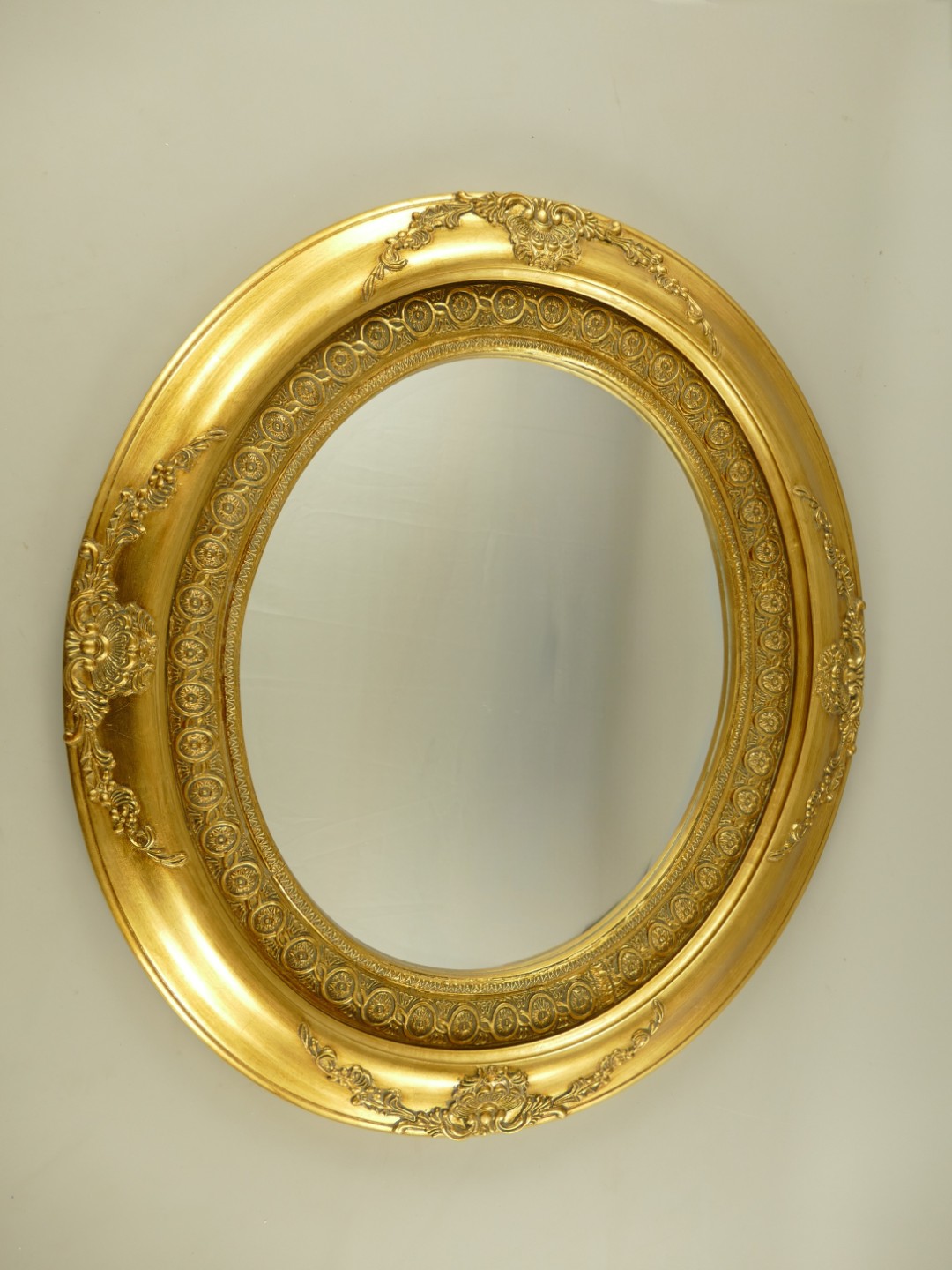(*)*NT Spiegel gold geschliffen H.87x77cm