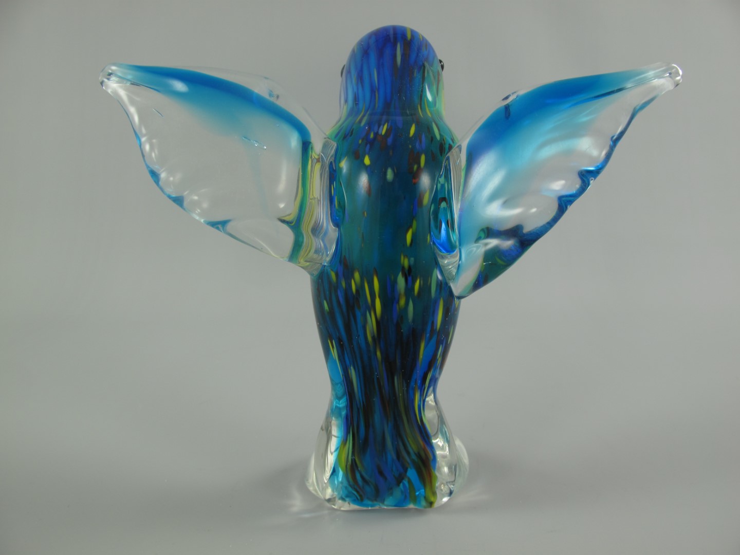 Glasfigur VOGEL farbe H.20x20x15cm