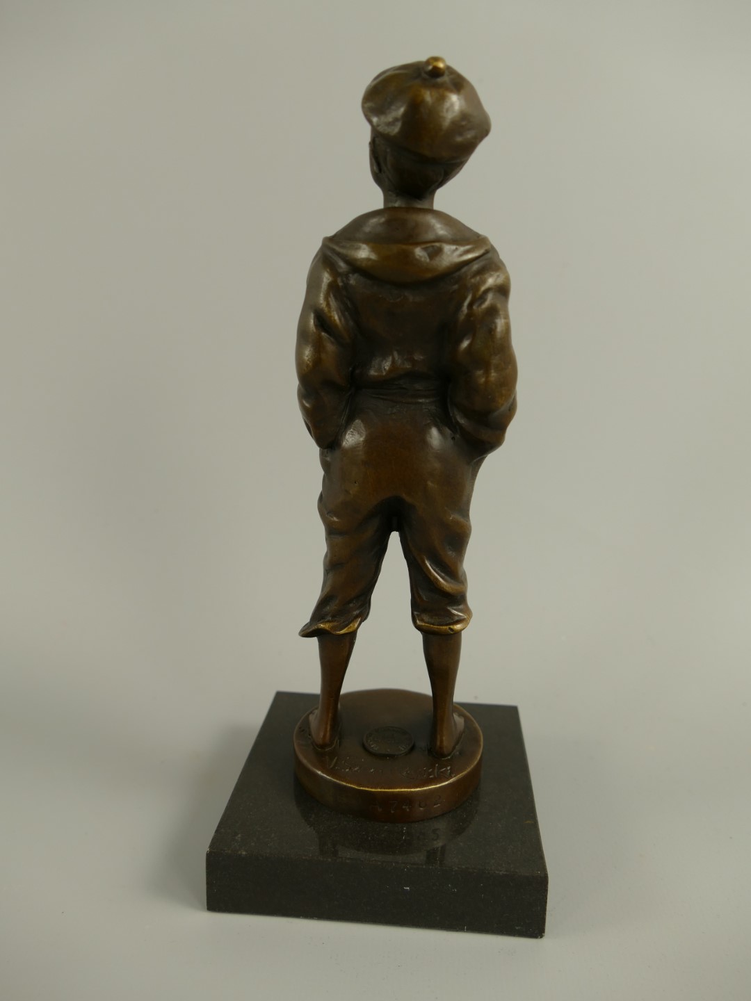 Figur Bronze H.21x9cm