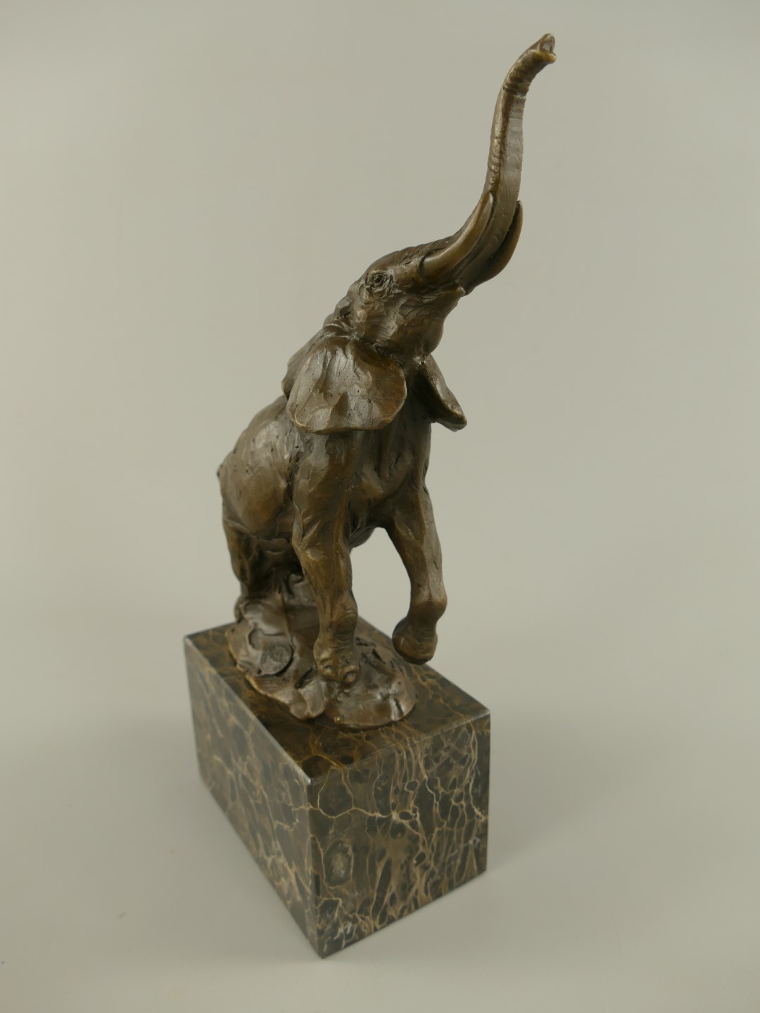 Figur Bronze Elefant H.30cm