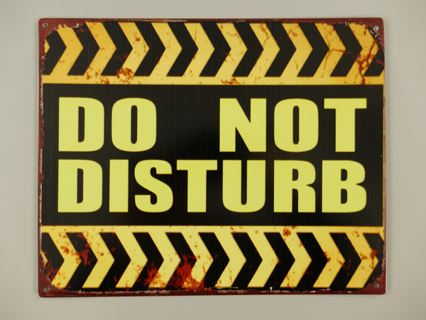 Wandschild Eisen Do Not Disturb H.20x25cm