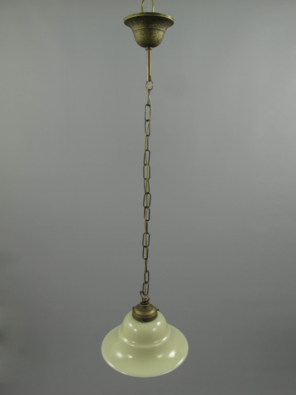 Gehänge Messing brüniert o.Schirm Gh.6*GUß-H.70cm