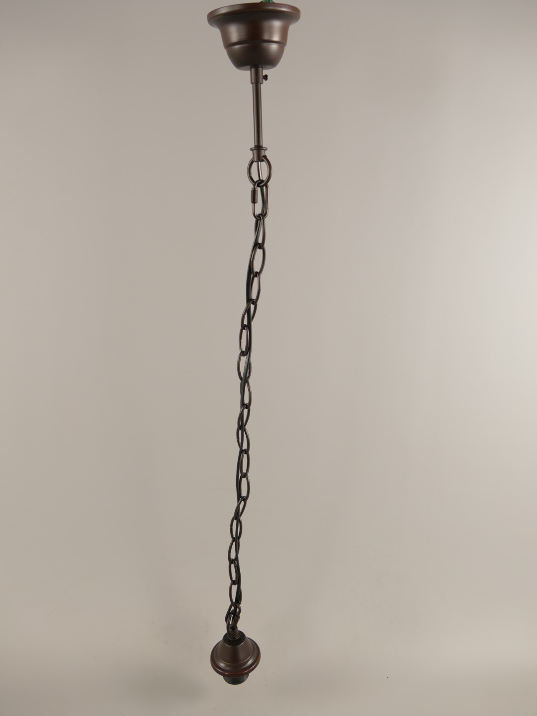 Gehange=E27 für Lampenschirme BRONZE farb. H.85cm