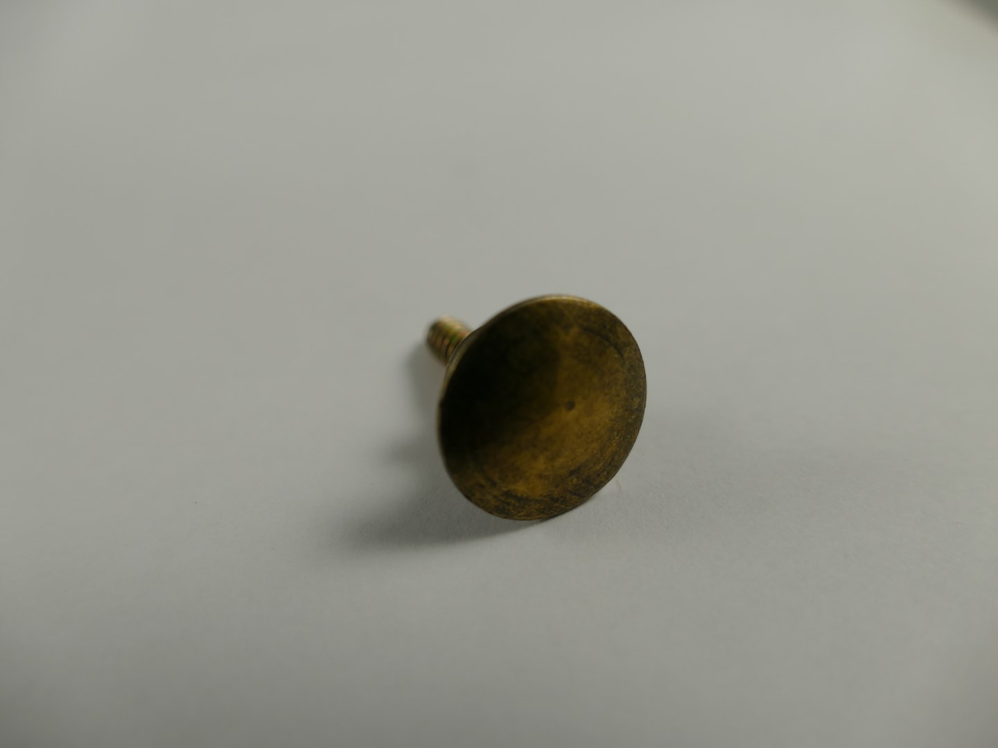 Messingknopf brüniert 16mm