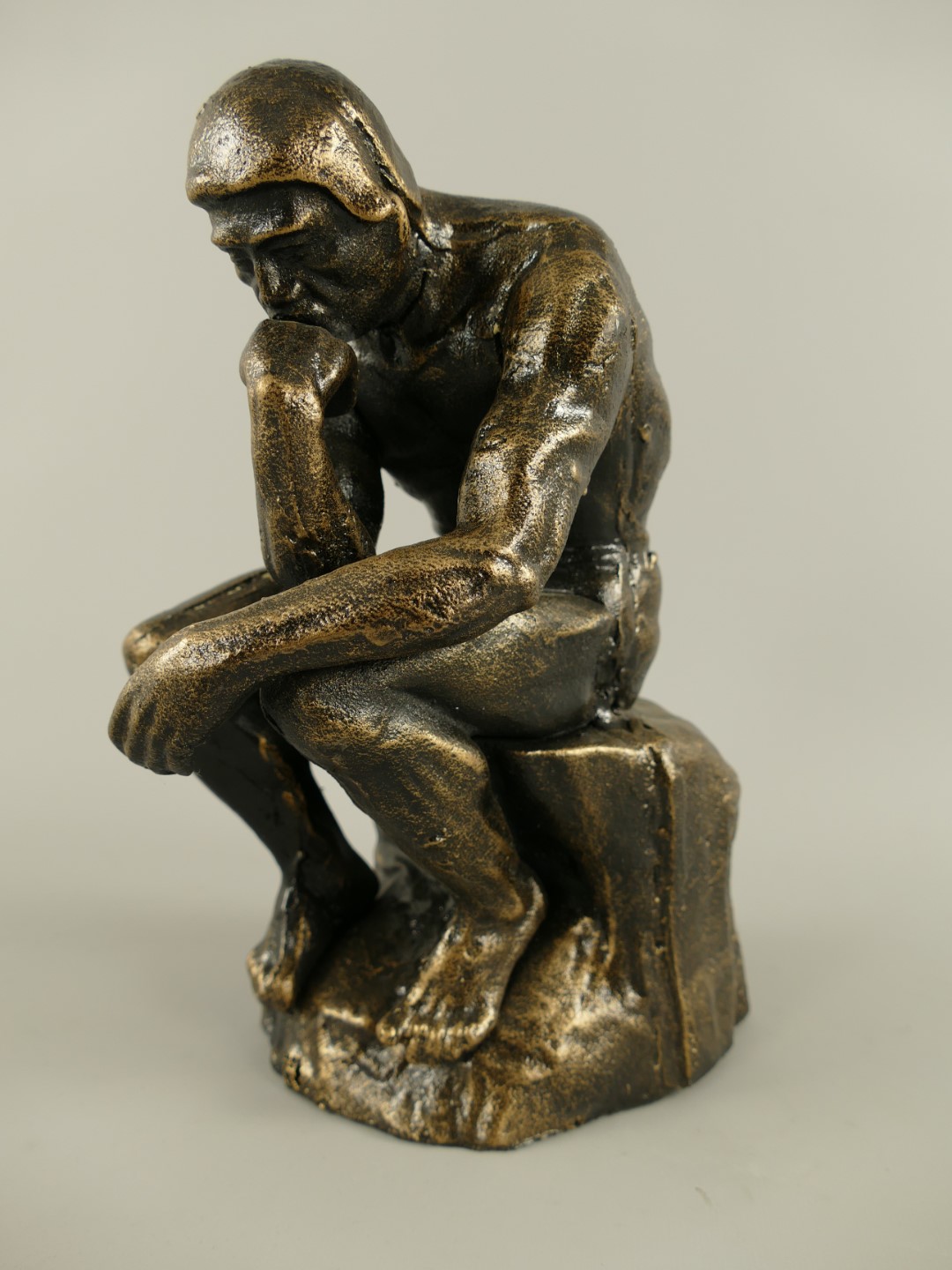 *ANG./OKT. Denker Eisen H.26x18cm