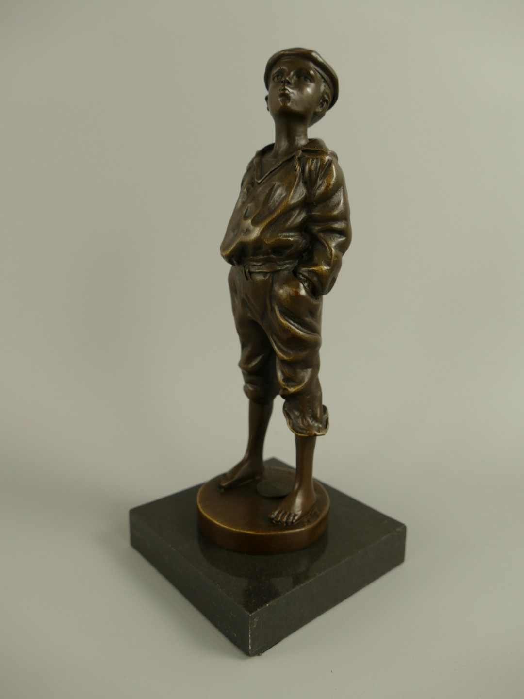 Figur Bronze H.21x9cm