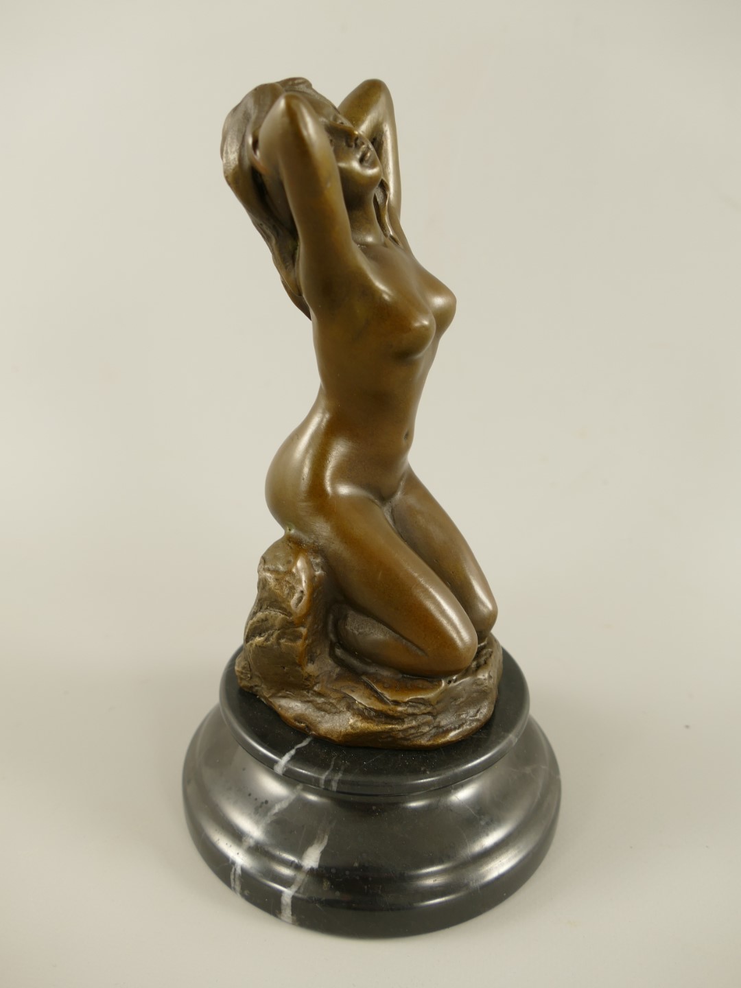 Figur Bronze Frau H.21x12cm