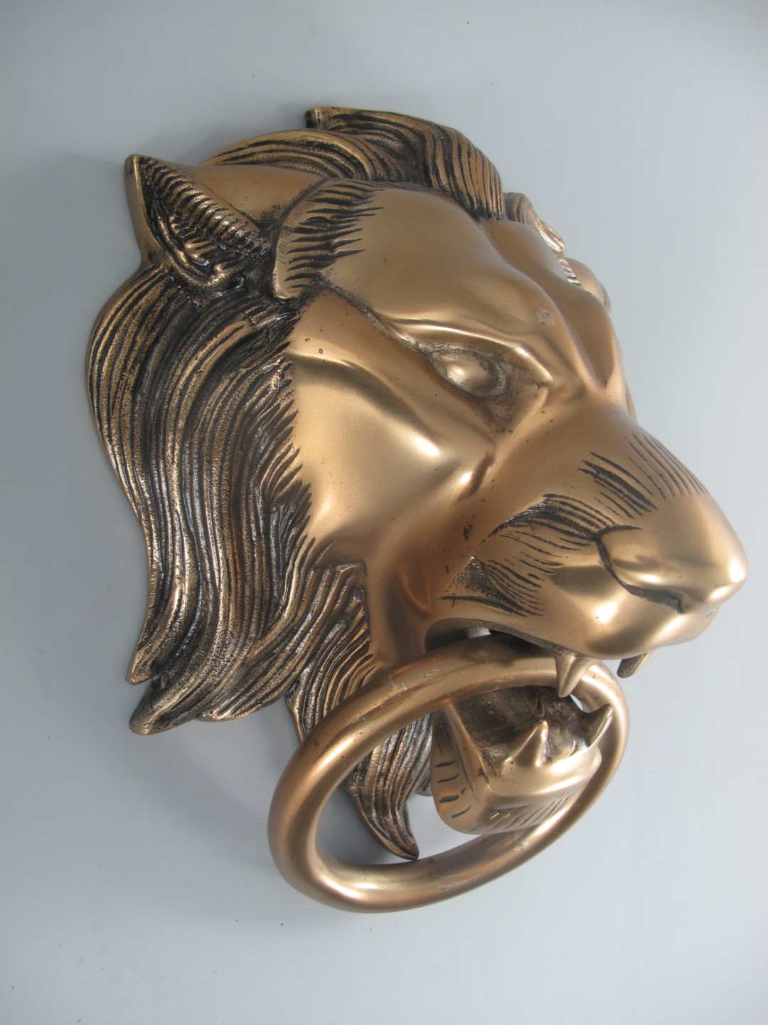 195026B2au5Y6feMZ1NfIe *ANG. Türklopfer Löwe ALU BRONZE farbig H.40cm