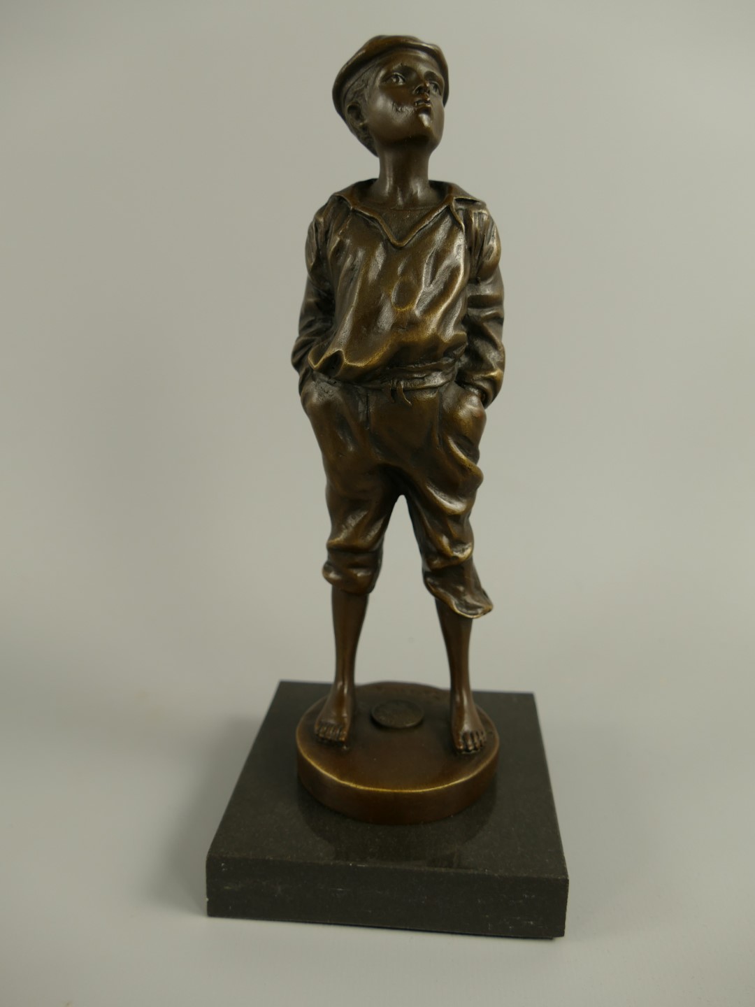 Figur Bronze H.21x9cm