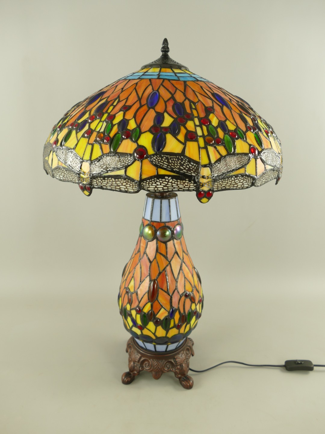 Lampe Tiffany H.73x46cm