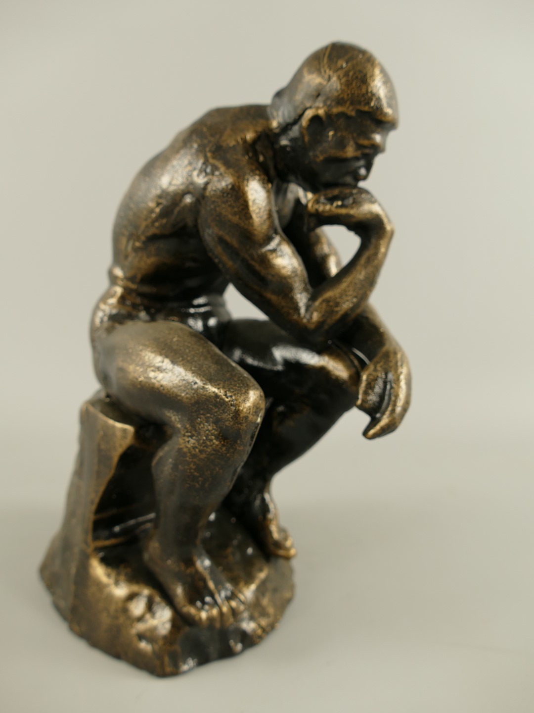*ANG./OKT. Denker Eisen H.26x18cm