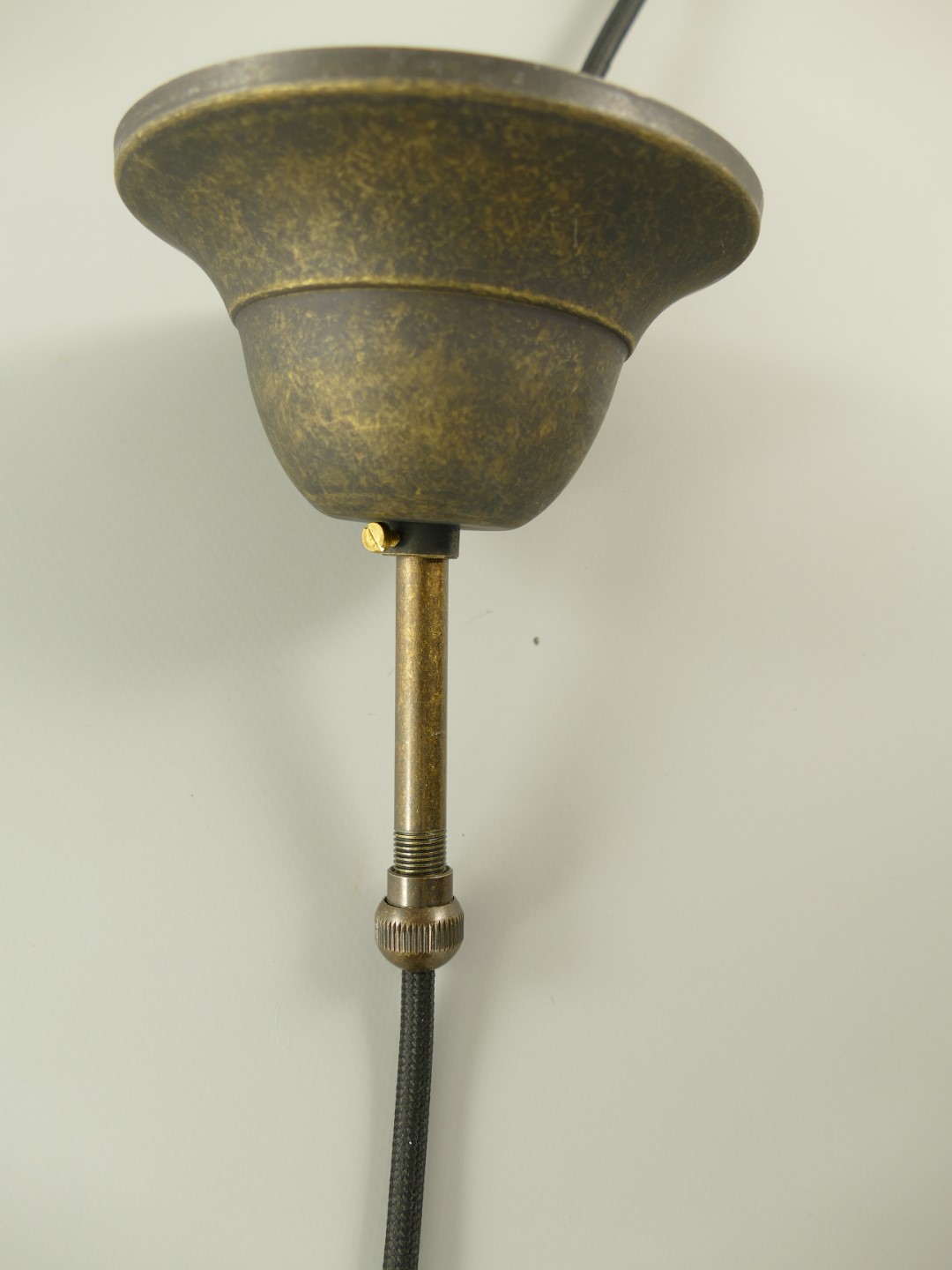 Gehänge(Stofkabel) Mes. brün. o.Schirm Gh.8-H.98cm