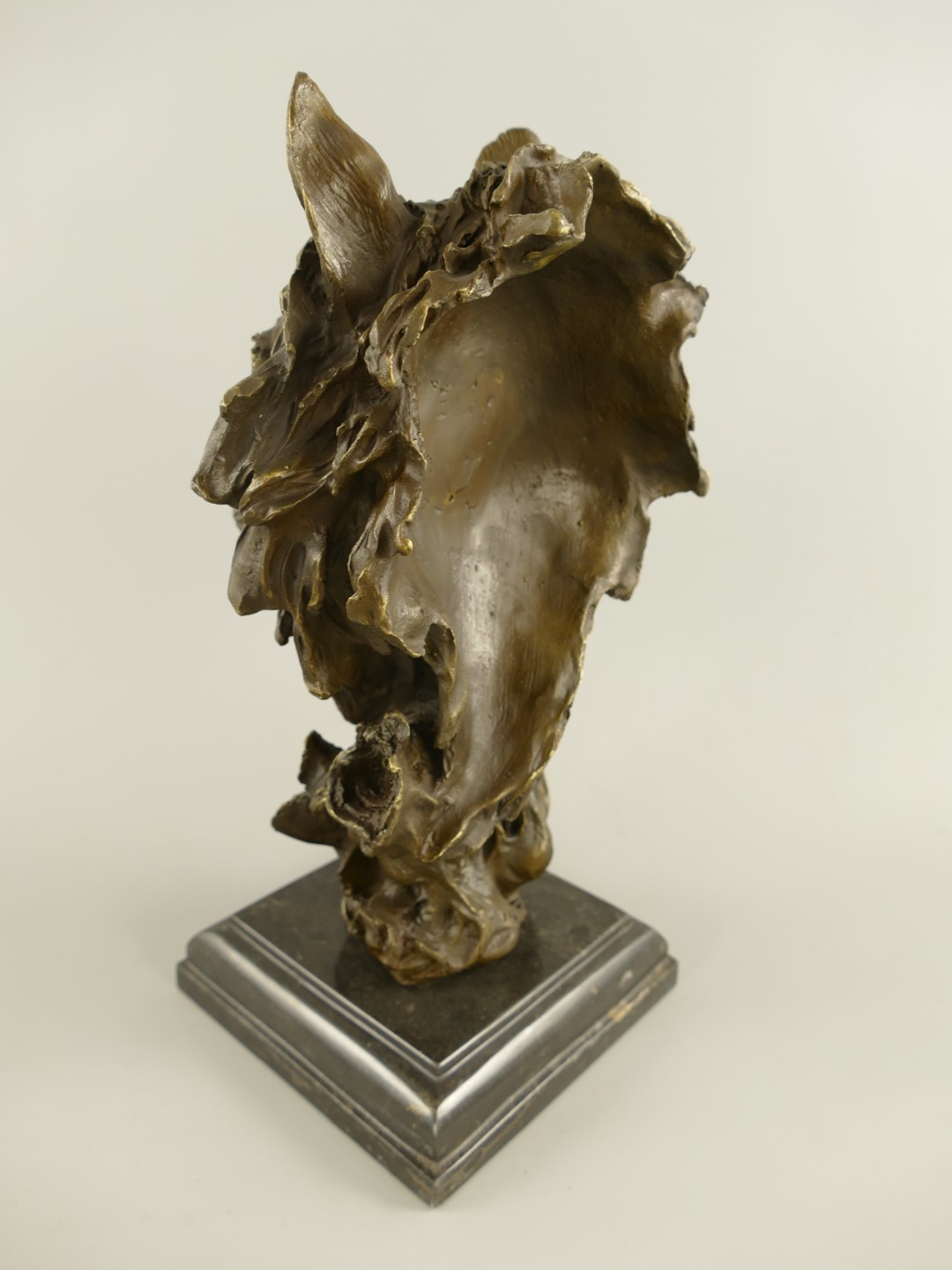 Figur Bronze Wolf H.36x16cm