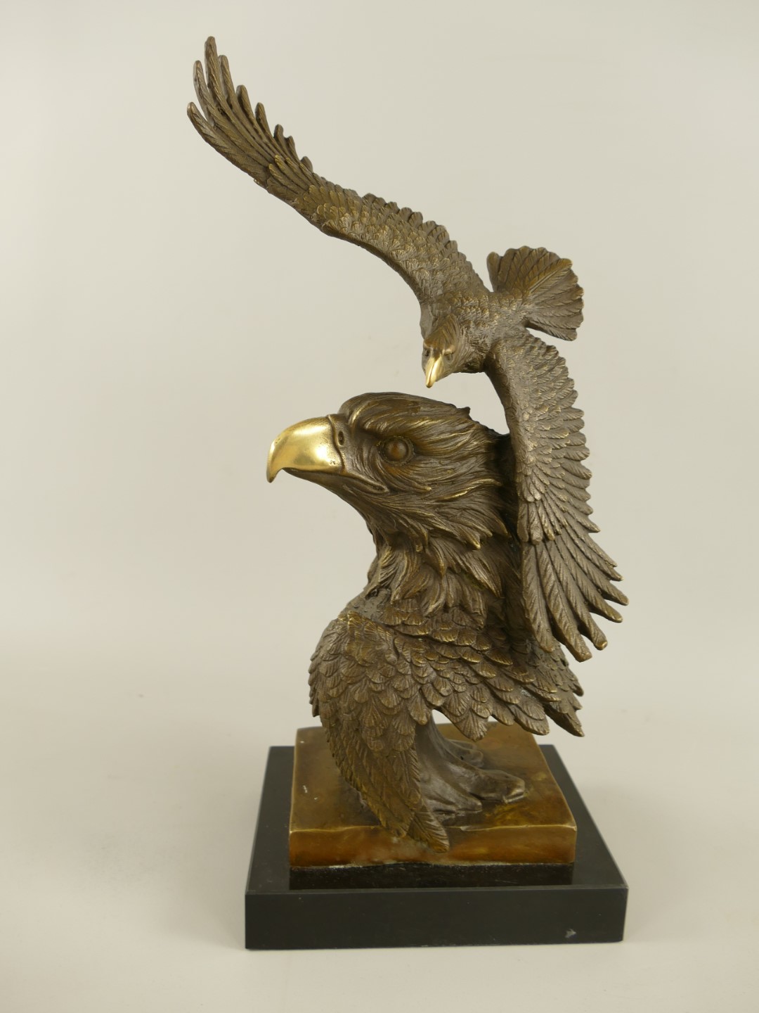 Figur Bronze Adler H.38x20cm