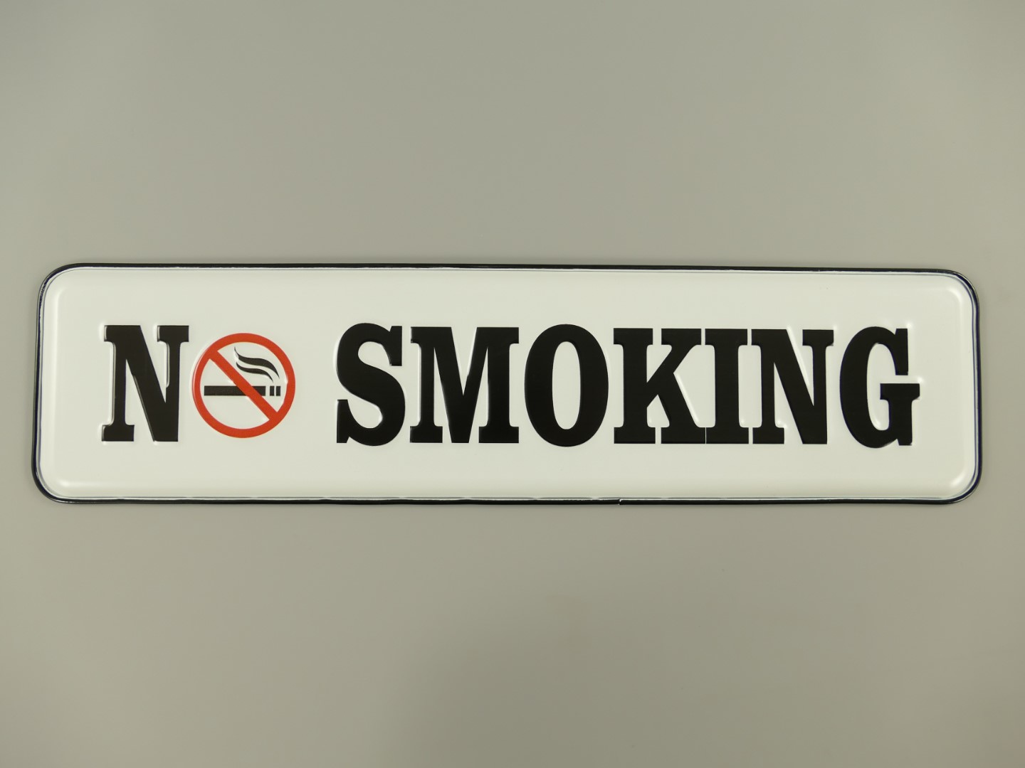 Wandschild No Smoking L.60x15cm