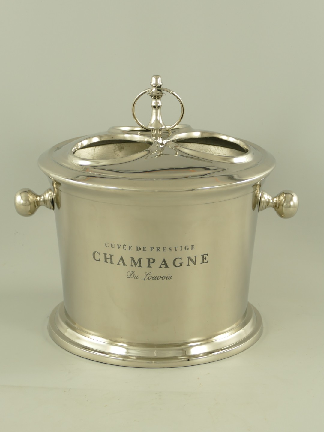 Weinkühler Sektkühler Alu vernickelt H.34x38cm Weinkühler Sektkühler Alu vernickelt H.34x38cm