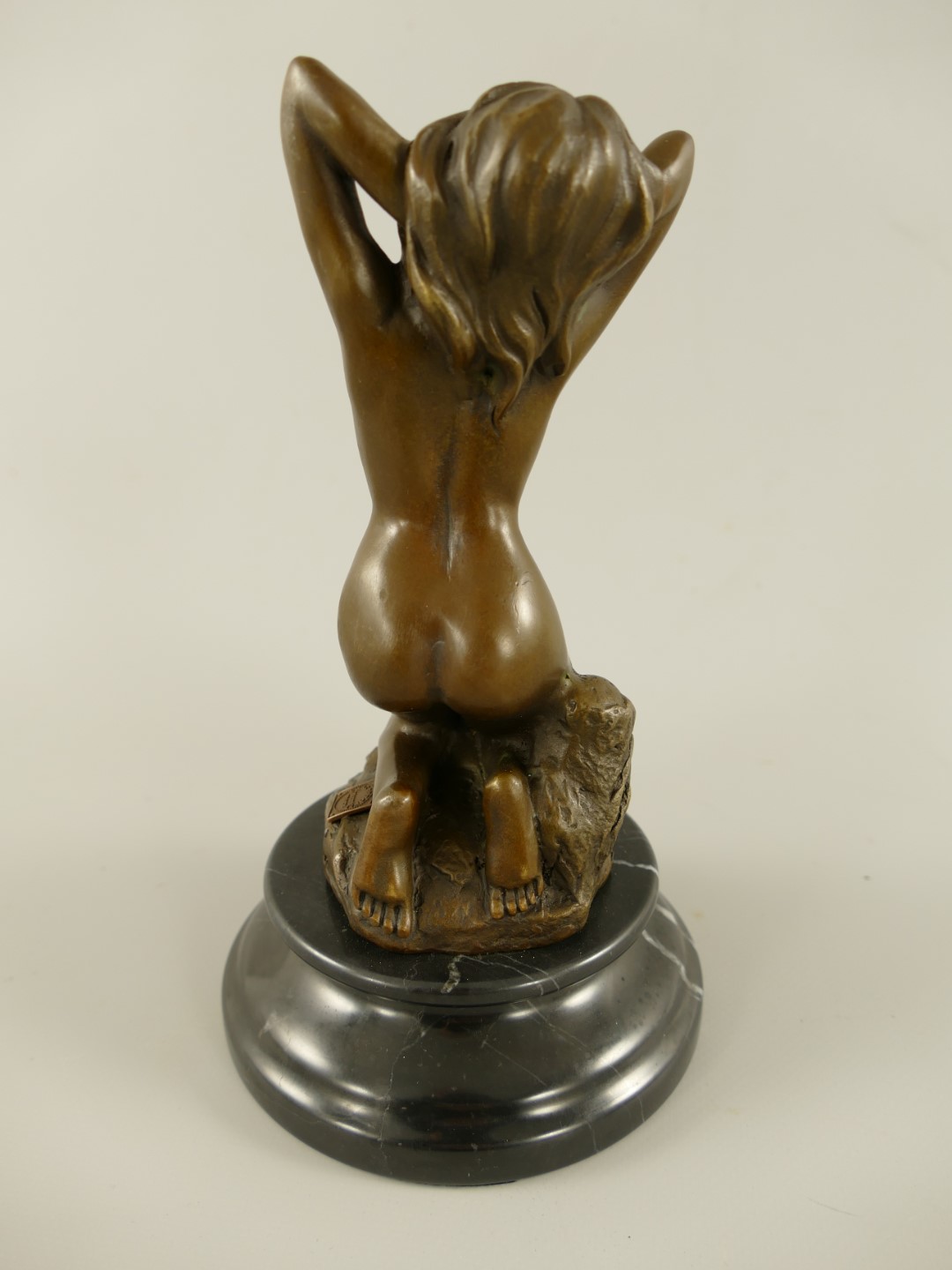 Figur Bronze Frau H.21x12cm