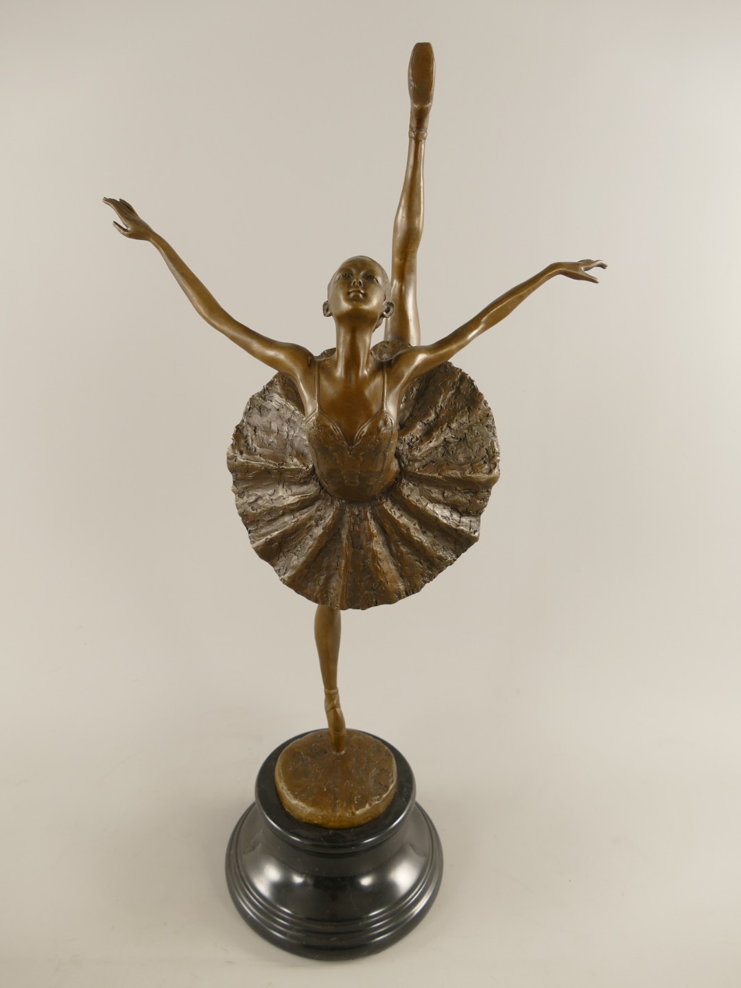Figur Bronze Tänzerin H.67x34x20cm