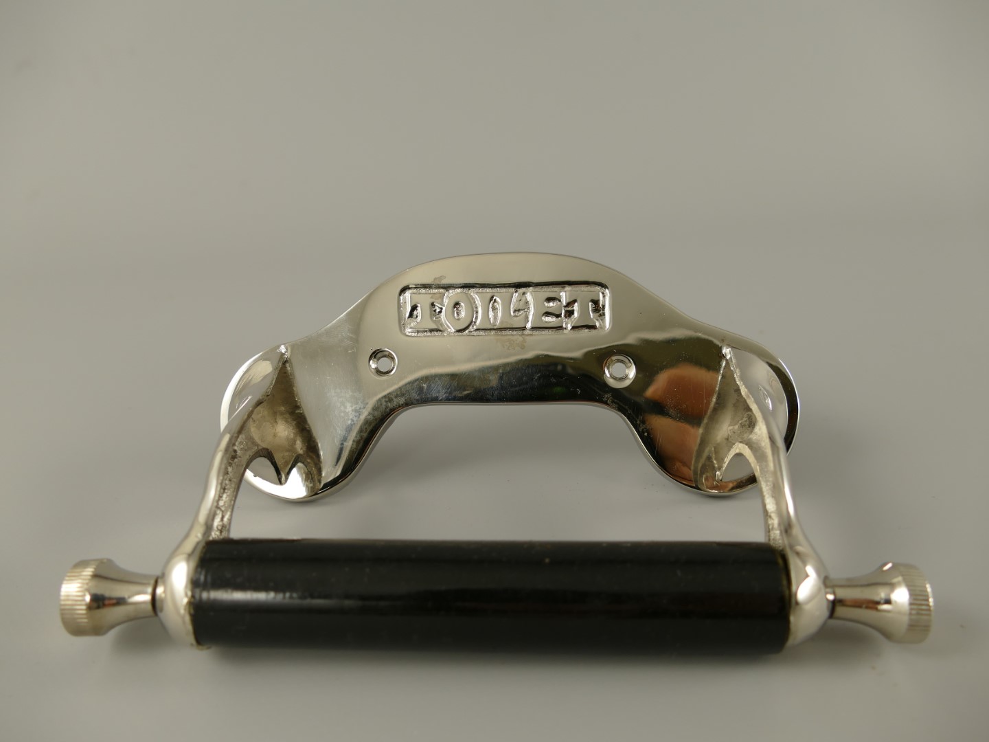 Toilletrolhalter vernickelt L.17x9cm