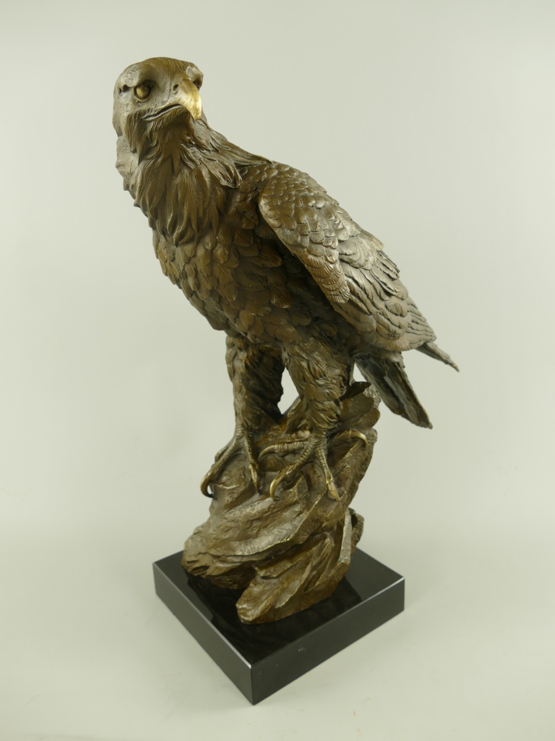 Figur Bronze Adler H.50x36cm Figur Bronze Adler H.50x36cm