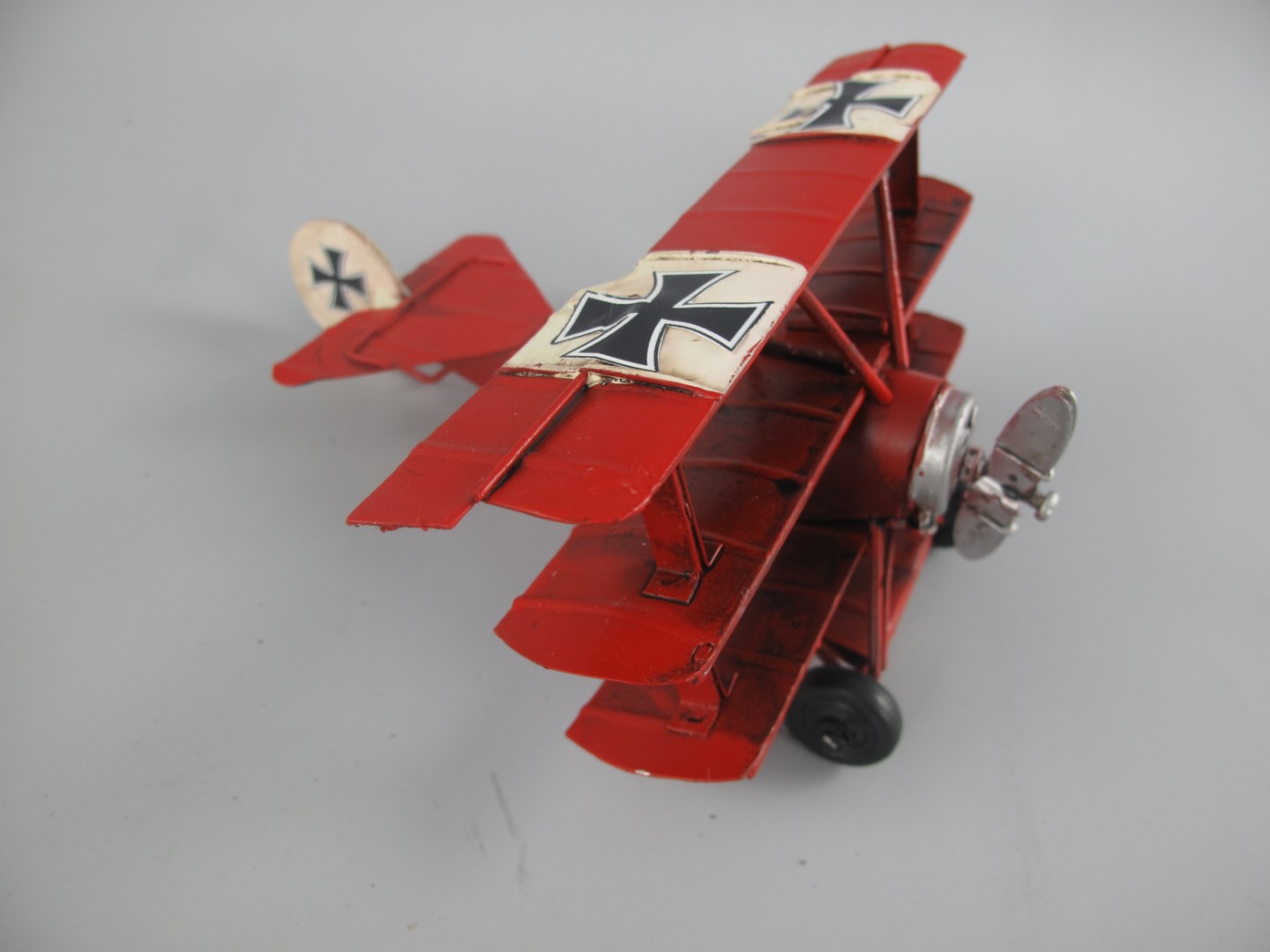 Flugzeug Antik Eisen L.16x8x16cm