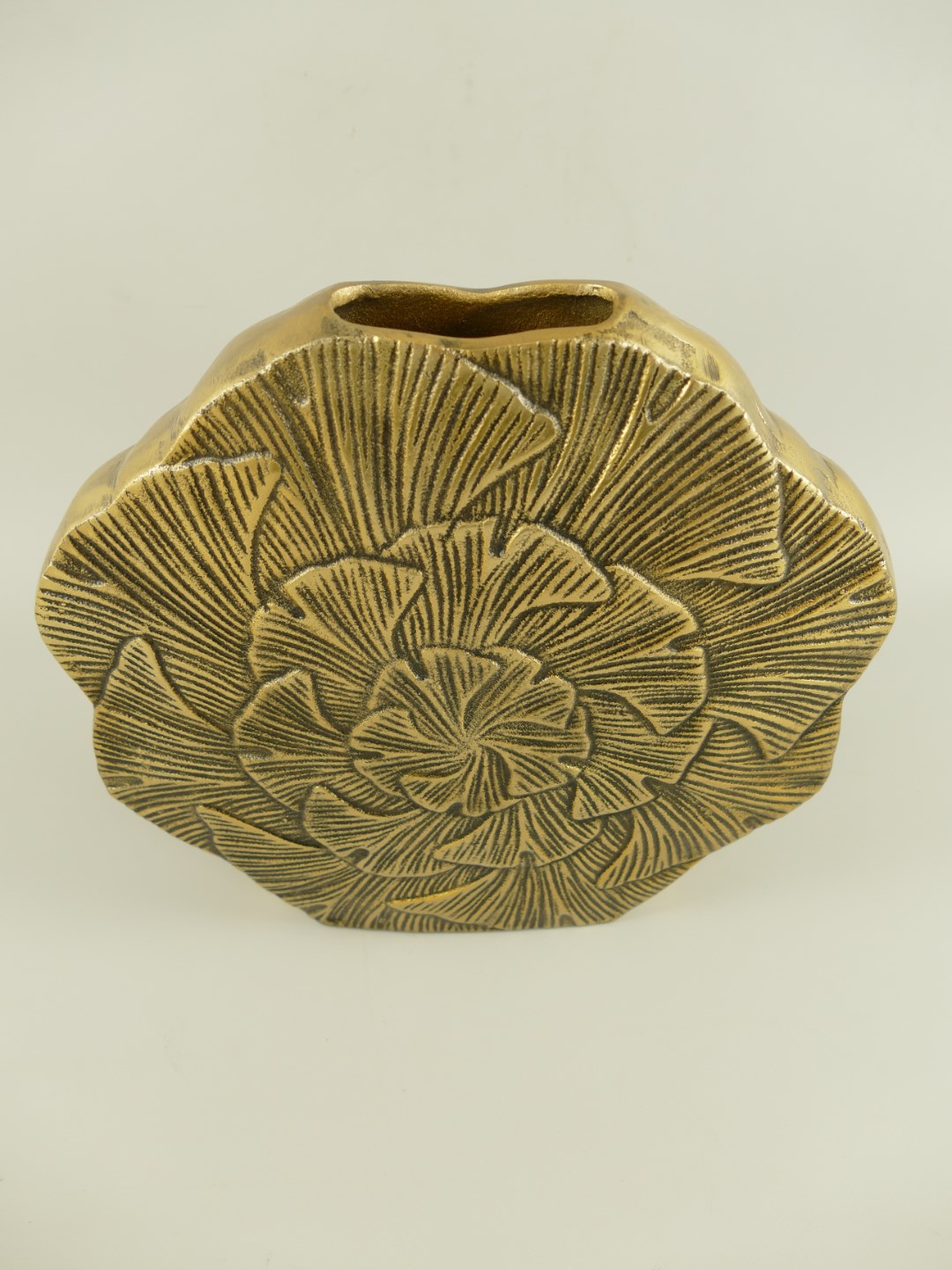 *ANG. Vase Alu BRONZE farbig H.29cm *ANG. Vase Alu BRONZE farbig H.29cm