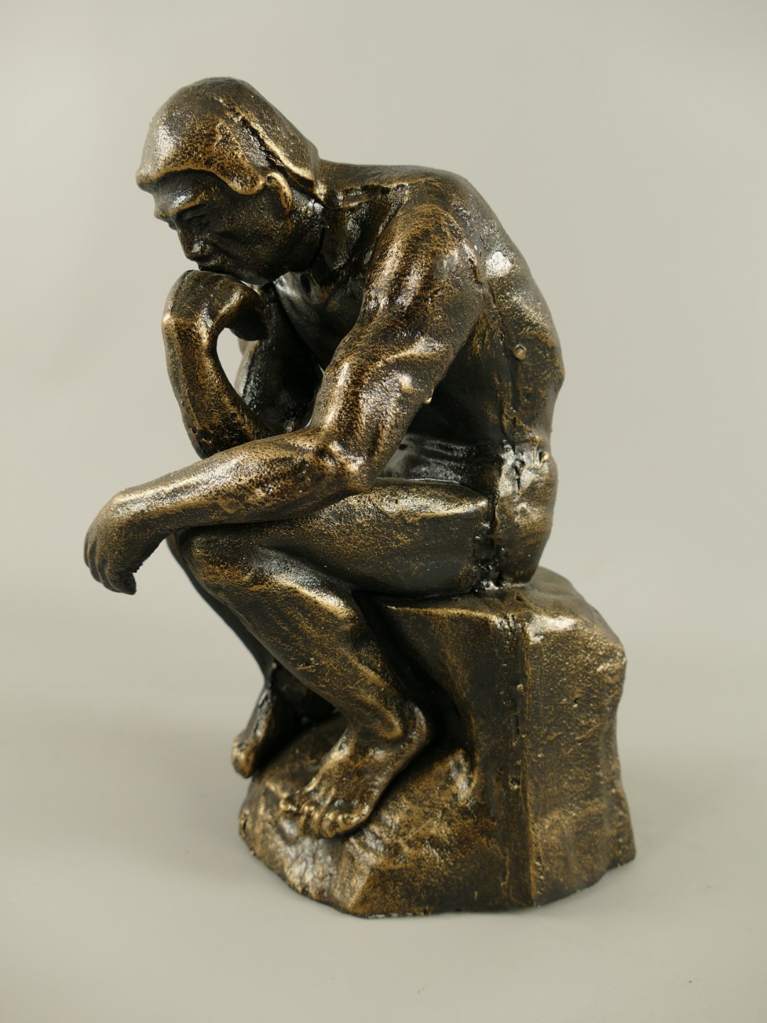 *ANG./OKT. Denker Eisen H.26x18cm