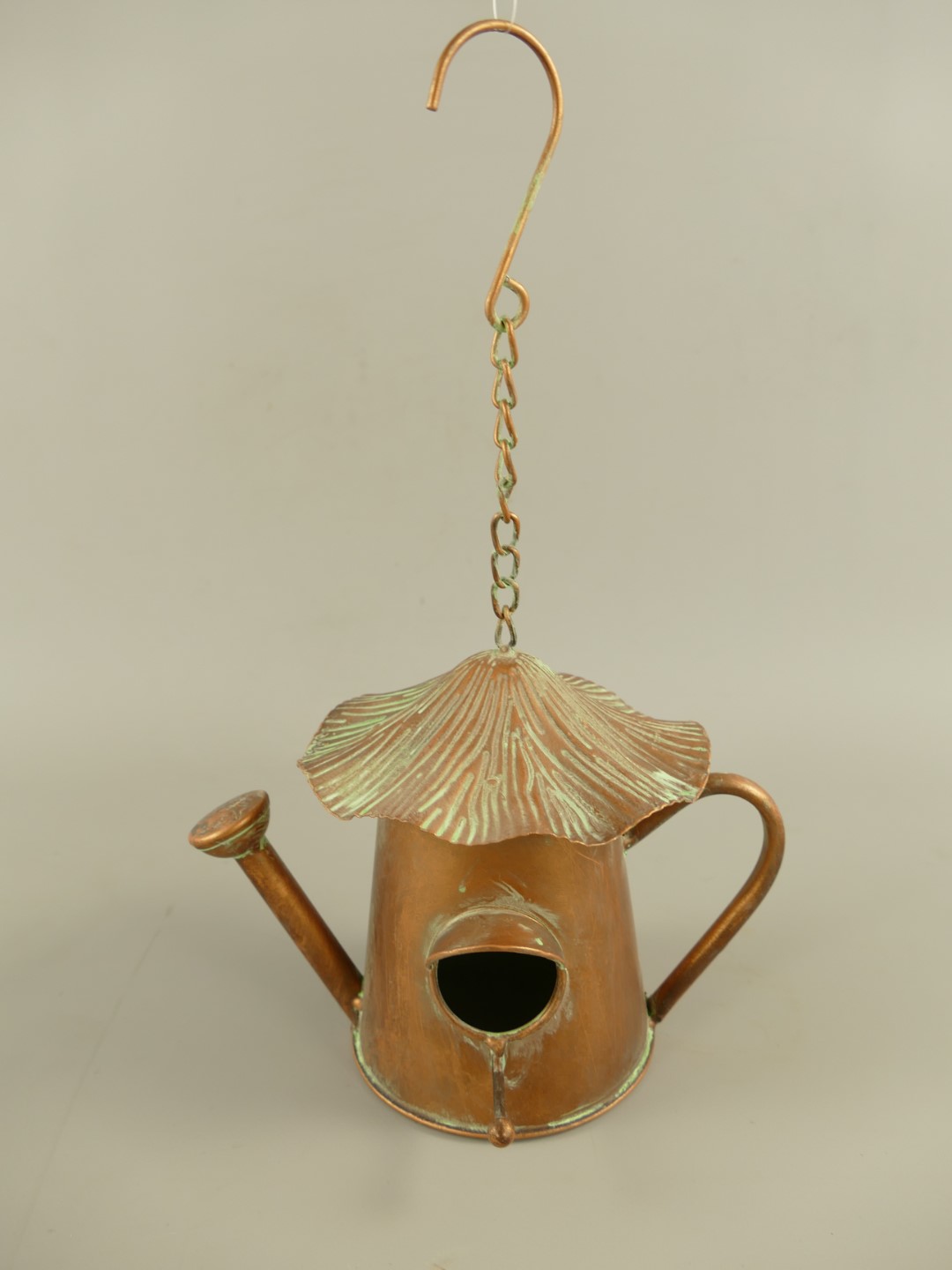 Vogelhaus Kupfer farbig H.34cm Vogelhaus Kupfer farbig H.34cm