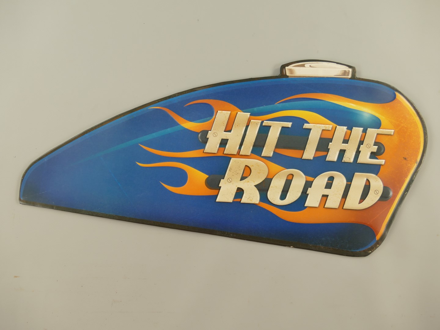 Wandschild(Gestanzt) Hit The Road L.50cm