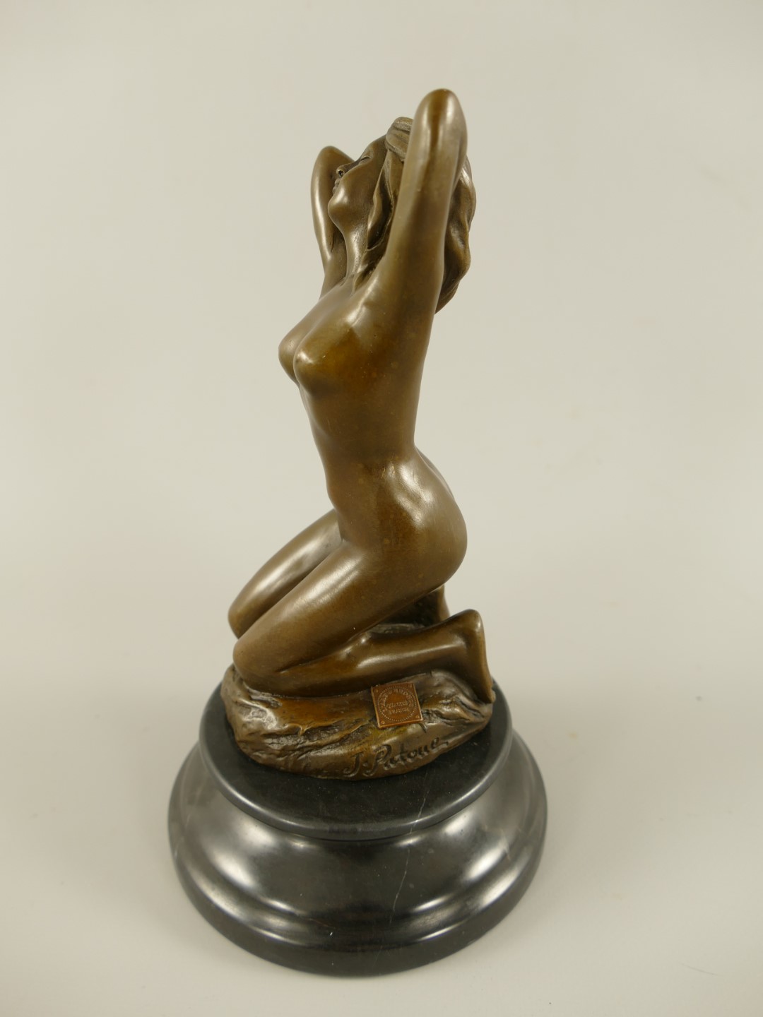 Figur Bronze Frau H.21x12cm