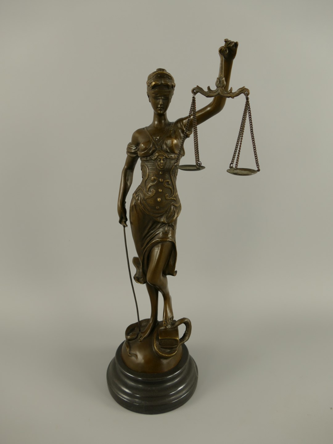 Justitia Bronze H.40x16cm