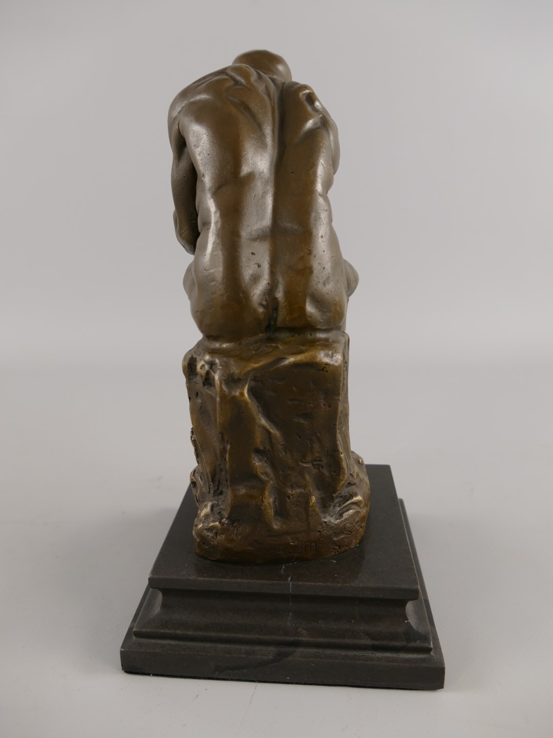 Figur Bronze DENKER H.26x13cm