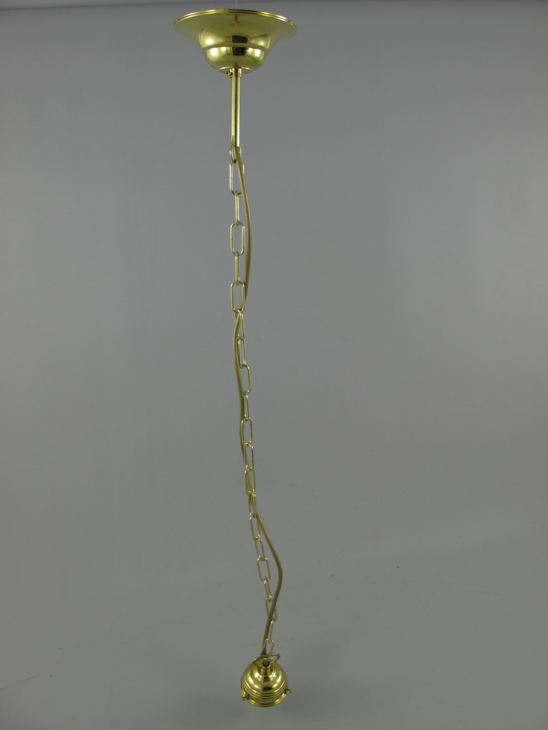 Gehänge Messing o.Schirm (GESTANZT)Gh.10-H.70cm