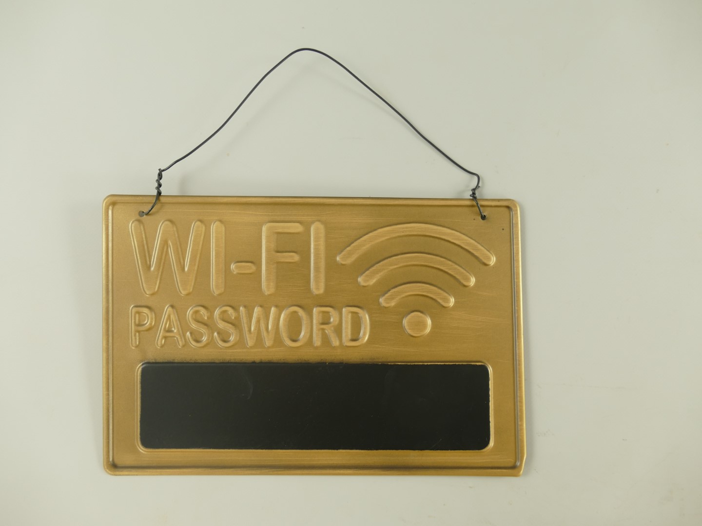 *ANG. Wandschild(Gestanzt) Wifi Password L.30x20cm