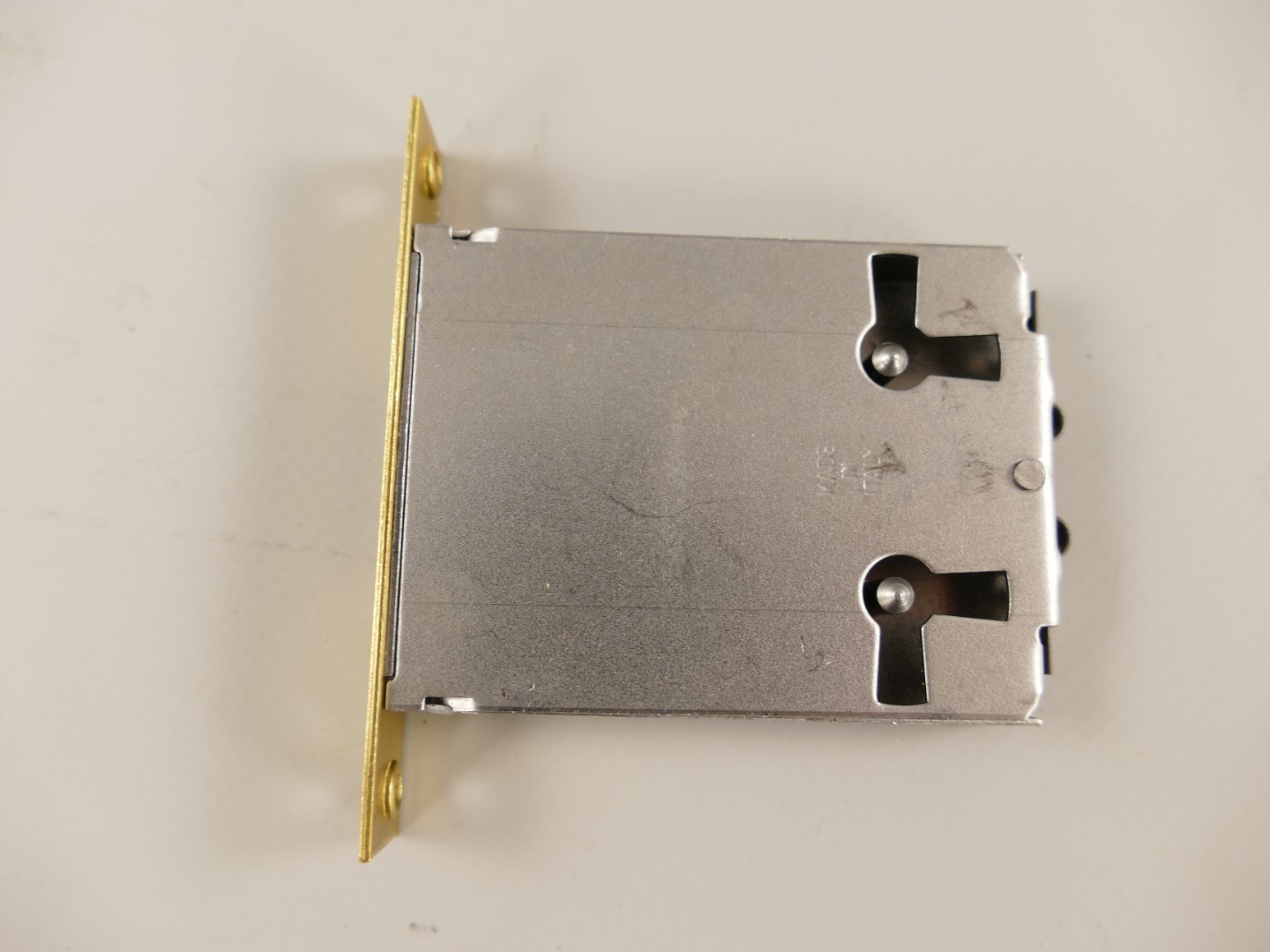 *NT Einsteckschloß/Schlüssel Schließbl. Ms. D.25mm