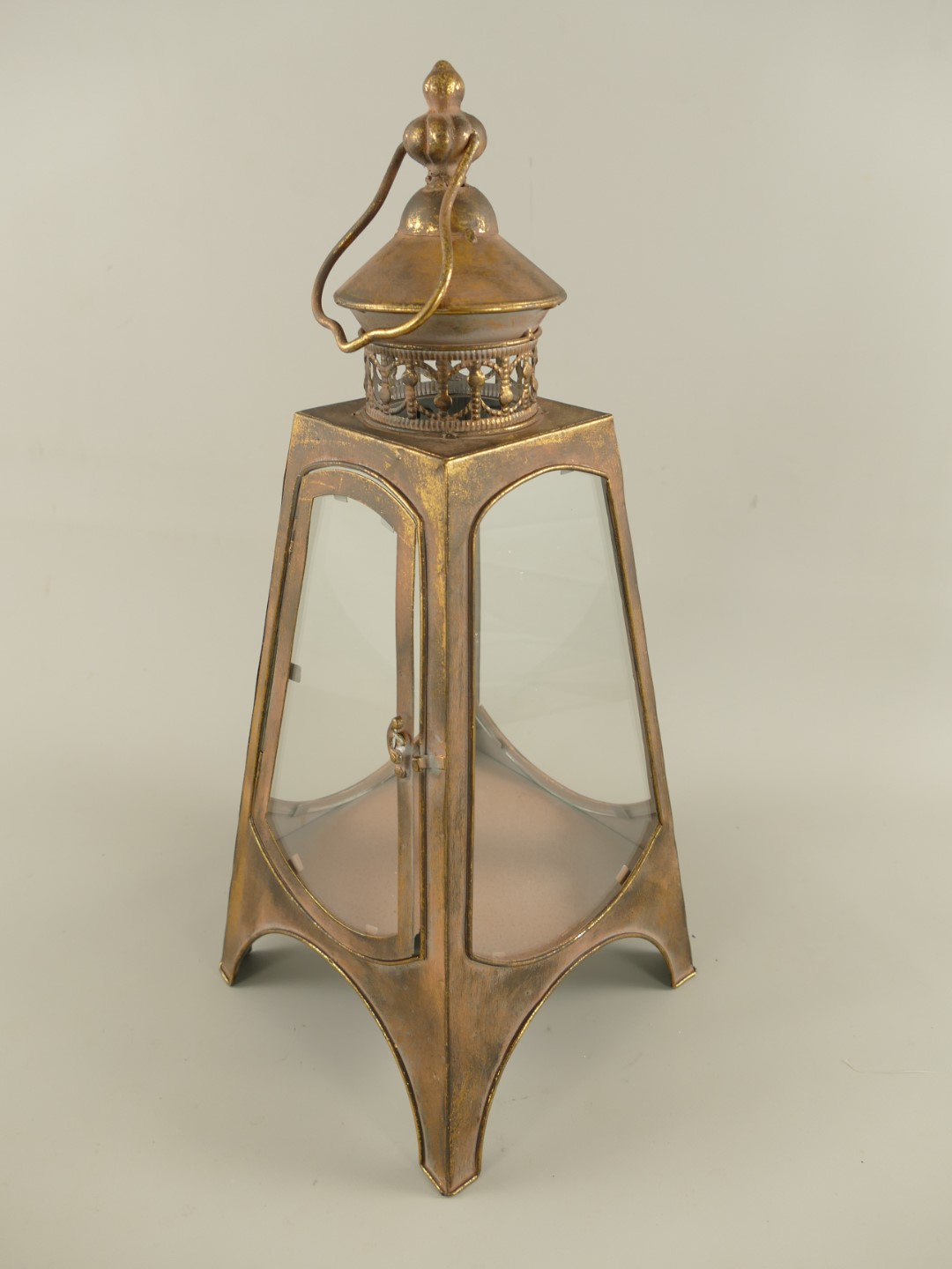 Laterne rustikal Eisen farbe H.52cm