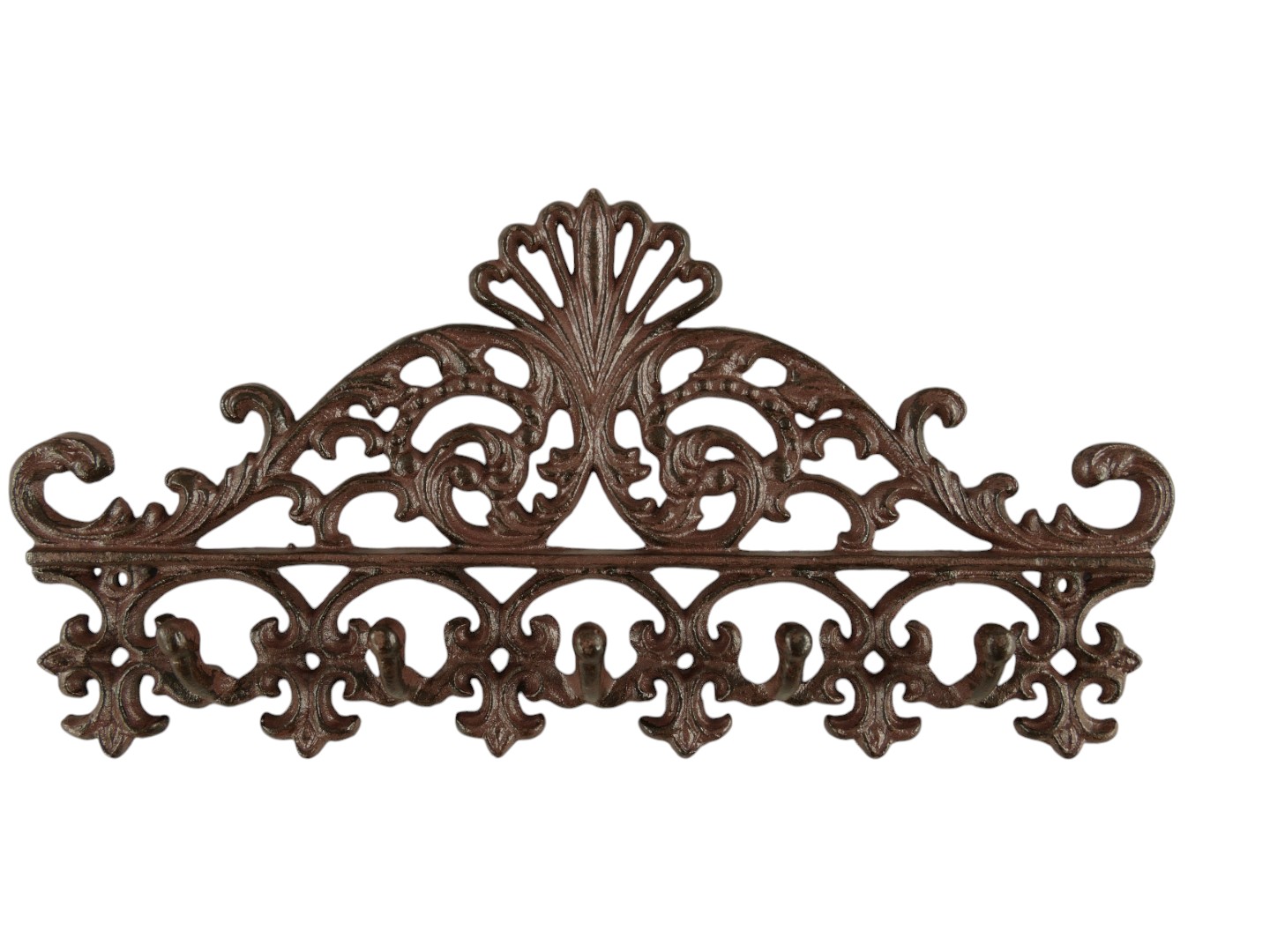 *ANG./MAI Wandhaken eisen rustikal braun L.35cm