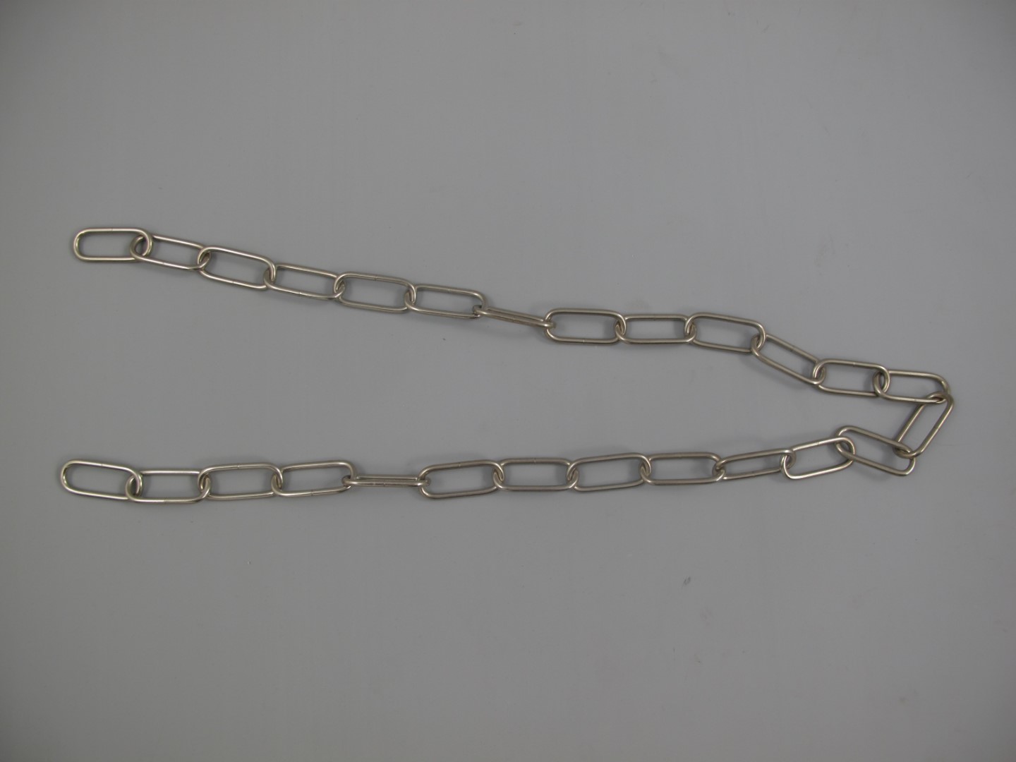 Kette vernickelt 20x47/3,8mm p/m (lose)