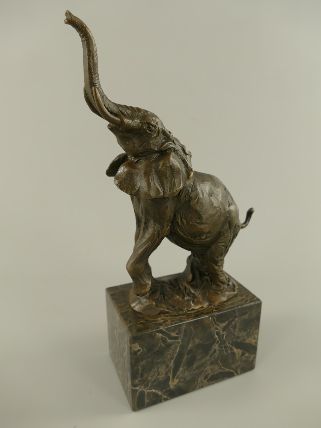 Figur Bronze Elefant H.30cm