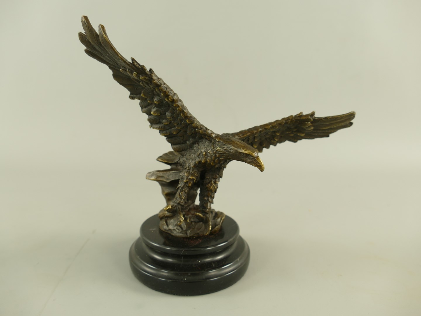 Figur Bronze Adler H.18x20cm