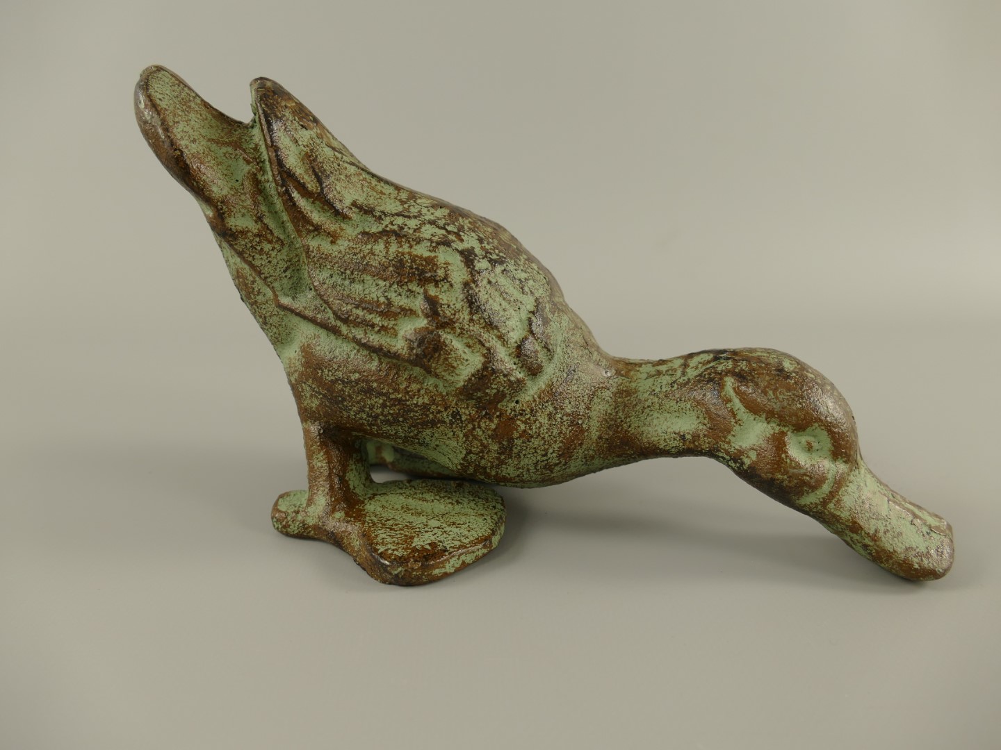 Ente Gußeisen farbig L.22cm