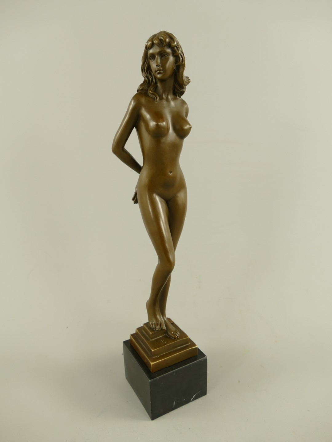 Figur Bronze Frau H.36x7cm