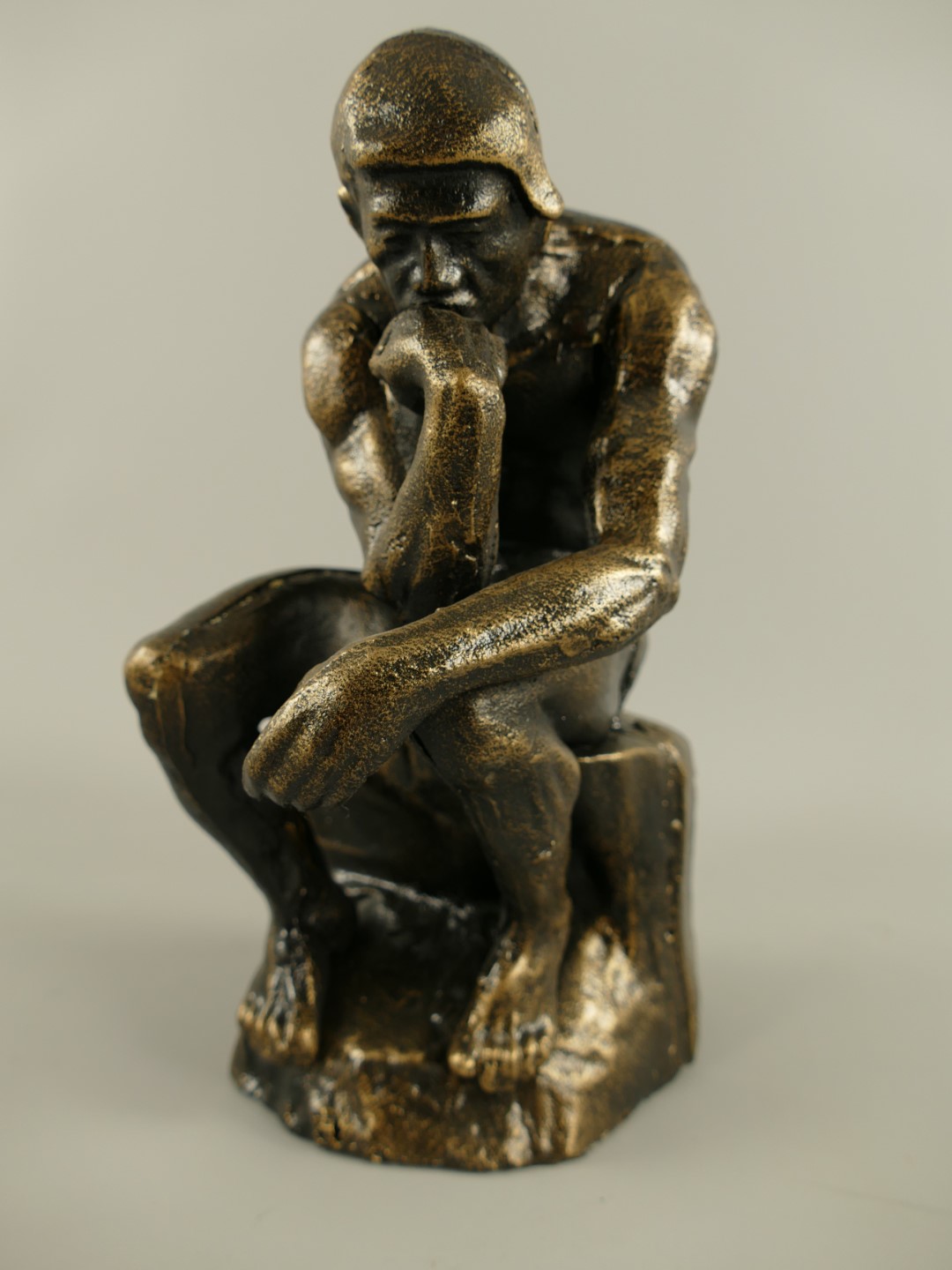 *ANG./OKT. Denker Eisen H.26x18cm