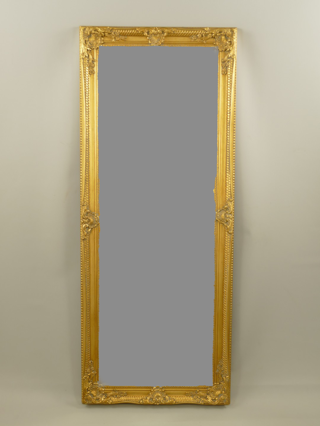 (*)NT Spiegel Gold geschliffen H.136cm