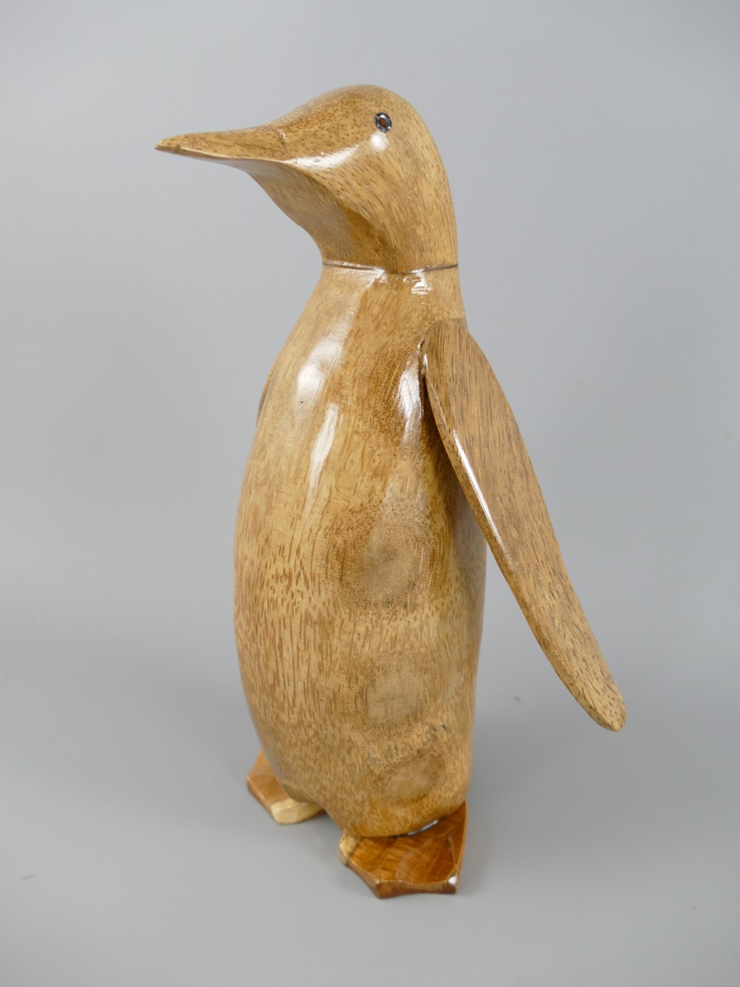 *NT Pinguine Teak H.32x21cm