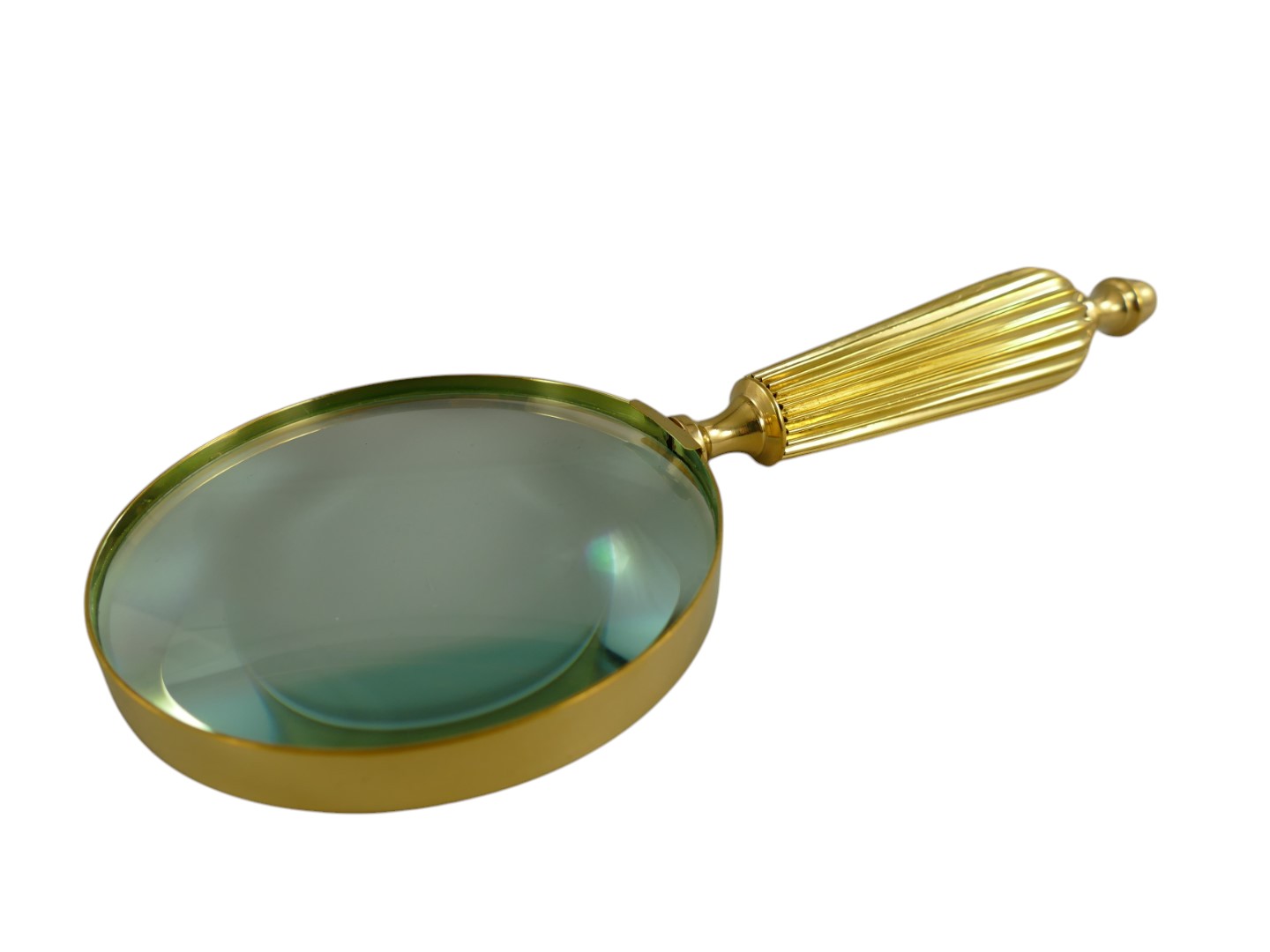 *ANG./MAI Lupe Messing D.10-L.24cm