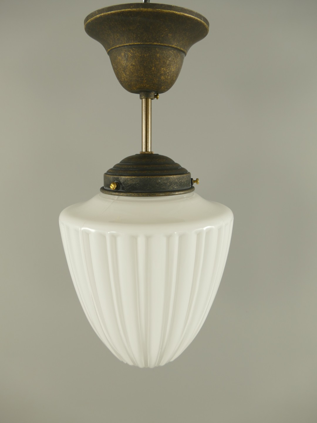 Lamp Ms. brün(111.166G2B) Schirm(215.007H20)H.33cm